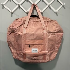 Brand new pink duffel bag